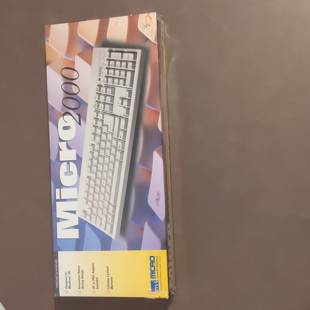 Micro innovations micro 2000 keyboard windows 95 new in package